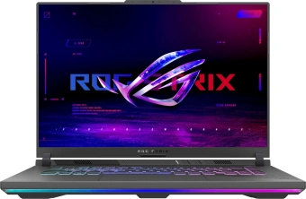 Ноутбук Asus ROG Strix G16 G614PR-RV089 Ryzen 9 8940HX 32Gb SSD1Tb NVIDIA GeForce RTX5070Ti 12Gb 16" IPS WUXGA (1920x1200) без ОС grey WiFi BT Cam (90NR0NJ7-M00620) - купить недорого с доставкой в интернет-магазине