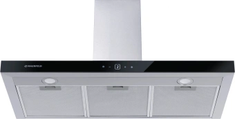Вытяжка каминная Maunfeld Breeze 90 Inox нержавеющая сталь управление: сенсорное (1 мотор) - купить недорого с доставкой в интернет-магазине