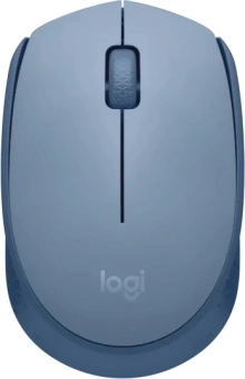 Мышь Logitech M171 голубой/серый оптическая 1000dpi беспров. USB для ноутбука 3but (910-006866) - купить недорого с доставкой в интернет-магазине