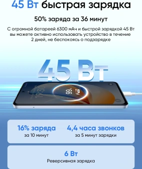 Смартфон Realme RMX5303 C71 128Gb 6Gb зеленый моноблок 3G 4G 2Sim 6.67" 720x1604 Android 15 50Mpix 802.11 a/b/g/n/ac NFC GPS GSM900/1800 GSM1900 FM - купить недорого с доставкой в интернет-магазине