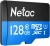 Флеш карта microSDXC 128GB Netac NT02P500STN-128G-R P500 + adapter - купить недорого с доставкой в интернет-магазине