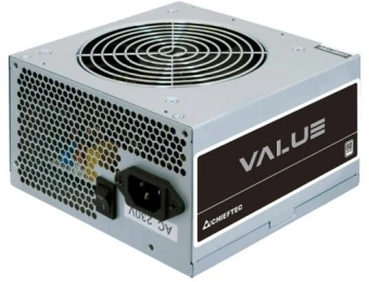 Блок питания Chieftec ATX 600W VALUE APB-600B8 80+ (20+4pin) APFC 120mm fan 4xSATA - купить недорого с доставкой в интернет-магазине