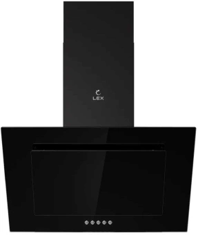 Вытяжка каминная Lex MIO G 600 Inverter черный управление: кнопочное (1 мотор) - купить недорого с доставкой в интернет-магазине