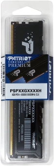 Память DDR4 16GB 3200MHz Patriot PSP416G3200H1 Signature Premium RTL PC4-25600 CL22 DIMM 288-pin 1.2В dual rank с радиатором Ret - купить недорого с доставкой в интернет-магазине