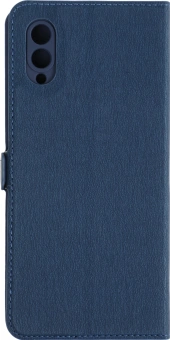 Чехол (флип-кейс) DF для Samsung Galaxy A02 sFlip-85 синий (DF SFLIP-85 (BLUE)) - купить недорого с доставкой в интернет-магазине