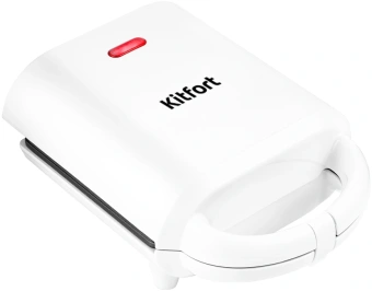 Вафельница Kitfort КТ-1641 460Вт белый - купить недорого с доставкой в интернет-магазине