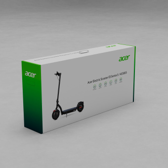Электросамокат Acer ES Series 5 AES005 15000mAh черный (без сумки) - купить недорого с доставкой в интернет-магазине