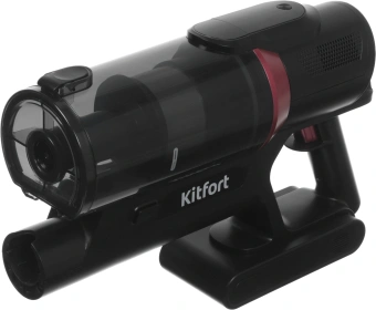 Пылесос Kitfort КТ-5371 450Вт черный/розовый - купить недорого с доставкой в интернет-магазине