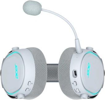 Наушники с микрофоном Acer OHR303 белый мониторные BT/Radio/3.5mm оголовье (ZL.HDSEE.00A) - купить недорого с доставкой в интернет-магазине