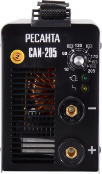 Сварочный аппарат Ресанта САИ205 инвертор ММА DC 7.3кВт - купить недорого с доставкой в интернет-магазине