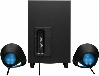 Колонки Logitech G560 Lightsync PC 2.1 черный 240Вт - купить недорого с доставкой в интернет-магазине