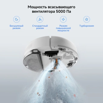 Пылесос-робот Xiaomi S40C EU 55Вт белый - купить недорого с доставкой в интернет-магазине