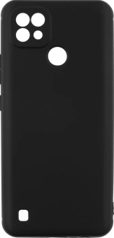 Чехол (клип-кейс) BoraSCO для Realme C21 черный (матовый) (40041) - купить недорого с доставкой в интернет-магазине