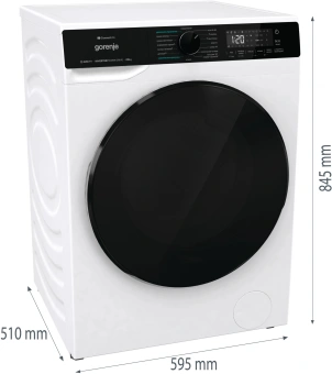 Стиральная машина Gorenje WD2PA854ADW/C класс: A++ загр.фронтальная макс.:8кг белый инвертер - купить недорого с доставкой в интернет-магазине