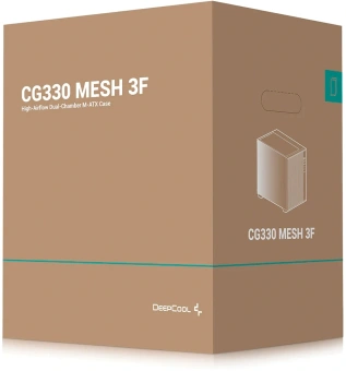 Корпус Deepcool CG330 MESH 3F черный без БП mATX 6x120mm 4x140mm 2xUSB2.0 1xUSB3.0 audio bott PSU - купить недорого с доставкой в интернет-магазине