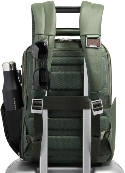 Рюкзак мужской Piquadro Tebe CA7157W144/VE хаки натур.кожа - купить недорого с доставкой в интернет-магазине