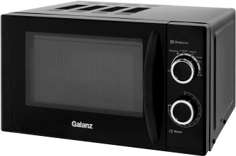 Микроволновая Печь Galanz MOS-2001MB 20л. 700Вт черный - купить недорого с доставкой в интернет-магазине