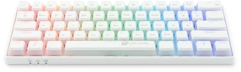 Клавиатура Оклик K763W механическая белый USB беспроводная BT/Radio Multimedia for gamer LED (1920562) - купить недорого с доставкой в интернет-магазине
