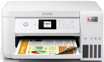 МФУ струйный Epson L4260 (C11CJ63513) A4 Duplex WiFi белый - купить недорого с доставкой в интернет-магазине