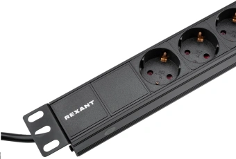 Блок распределения питания Rexant 04-0101-1 гор.размещ. 6xCEE7/4 базовые 16A CEE7/7 2м - купить недорого с доставкой в интернет-магазине
