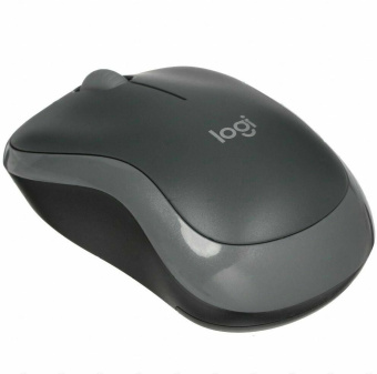 Мышь Logitech M186 черный/серый оптическая 1000dpi беспров. USB для ноутбука 2but (910-004131) - купить недорого с доставкой в интернет-магазине