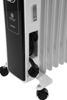 Радиатор масляный Royal Clima Parma ROR-PR7-1500M 1500Вт белый/черный - купить недорого с доставкой в интернет-магазине