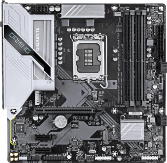 Материнская плата Gigabyte B760M GAMING PLUS WIFI DDR4 Soc-1700 Intel B760 4xDDR4 mATX AC`97 8ch(7.1) GbLAN RAID+HDMI+DP - купить недорого с доставкой в интернет-магазине