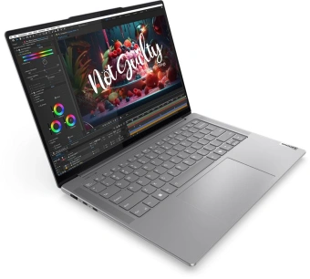 Ноутбук Lenovo Yoga Pro 7 14IMH9 Core Ultra 7 155H 32Gb SSD1Tb NVIDIA GeForce RTX4050 6Gb 14.5" OLED 2.8K (2880x1800) Windows 11 Home grey WiFi BT Cam (83E2004ARU) - купить недорого с доставкой в интернет-магазине