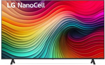Телевизор LED LG 75" 75NANO80T6A.ARUG синяя сажа 4K Ultra HD 60Hz DVB-T DVB-T2 DVB-C DVB-S DVB-S2 USB WiFi Smart TV - купить недорого с доставкой в интернет-магазине