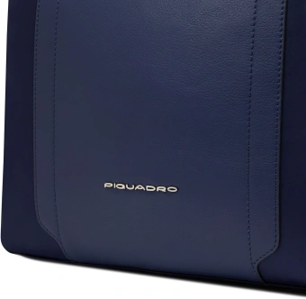 Рюкзак женский Piquadro Lyra CA6216W92T/BLU темно-синий нейлон/натур.кожа - купить недорого с доставкой в интернет-магазине
