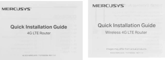 Роутер беспроводной Mercusys MB110-4G N300 10/100BASE-TX/4G cat. 4 белый - купить недорого с доставкой в интернет-магазине