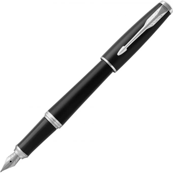 Ручка перьев. Parker Urban Core F309 (CW1931592) Muted Black CT F сталь нержавеющая подар.кор. - купить недорого с доставкой в интернет-магазине