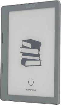 Электронная книга Digma E2 5.83" E-ink HD Carta 680x920 Touch Screen 1.2Ghz 1Gb/8Gb/SD/microSDHC/подсветка дисплея светло-серый - купить недорого с доставкой в интернет-магазине