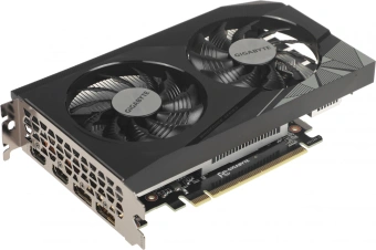 Видеокарта Gigabyte PCI-E 4.0 GV-IA310WF2-4GD INTEL ARC A310 4Gb 64bit GDDR6 2000/15500 HDMIx2 DPx2 HDCP Ret - купить недорого с доставкой в интернет-магазине
