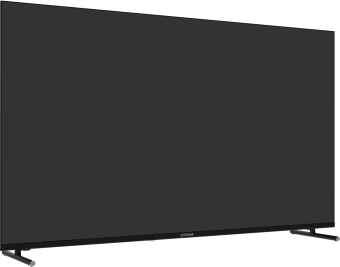 Телевизор LED Digma 50" DM-LED50UBB33 Яндекс.ТВ Frameless Metal черный 4K Ultra HD 60Hz DVB-T DVB-T2 DVB-C DVB-S DVB-S2 USB WiFi Smart TV - купить недорого с доставкой в интернет-магазине