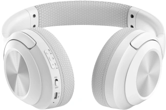 Гарнитура мониторные A4Tech Fstyler BH220 белый беспроводные bluetooth оголовье (BH220 WHITE) - купить недорого с доставкой в интернет-магазине