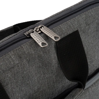 Сумка для ноутбука 14.5" Digma N-370 серый/черный полиэстер (N370GBK) - купить недорого с доставкой в интернет-магазине