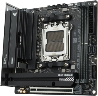 Материнская плата Asus TUF GAMING B850I WIFI NEO Socket AM5 AMD B850 2xDDR5 mini-ITX AC`97 8ch(7.1) 2.5Gg RAID+HDMI+DP - купить недорого с доставкой в интернет-магазине