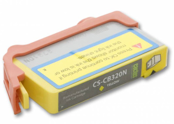 Картридж струйный Cactus CS-CB320N(CS-CB320) №178 желтый (5мл) для HP PS B8553/C5383/C6383/D5463/5510 - купить недорого с доставкой в интернет-магазине