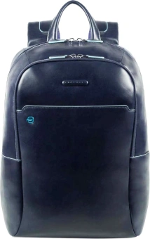 Рюкзак Piquadro Blue Square CA4762B2/BLU2 синий кожа - купить недорого с доставкой в интернет-магазине