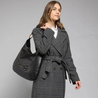 Сумка женская The Bridge Isabella 04502501/30 черная натур.кожа - купить недорого с доставкой в интернет-магазине