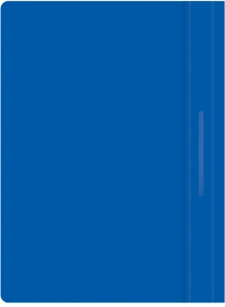 Папка-скоросшиватель Silwerhof Eco A4 прозрач.верх.лист пластик синий - купить недорого с доставкой в интернет-магазине