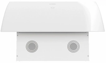 Вытяжка каминная Elikor Wave WH 60 белый управление: сенсорное (1 мотор) - купить недорого с доставкой в интернет-магазине