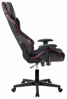 Кресло игровое A4Tech Bloody GC-400 черный/красный с подголов. крестов. пластик черный - купить недорого с доставкой в интернет-магазине