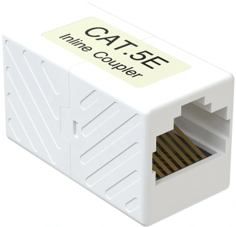Адаптер Sysmatrix CC RJ45.5EU.WH проходн.RJ45 кат.5E бел. - купить недорого с доставкой в интернет-магазине