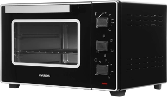 Мини-печь Hyundai MIO-HY093 28л. 1600Вт черный - купить недорого с доставкой в интернет-магазине