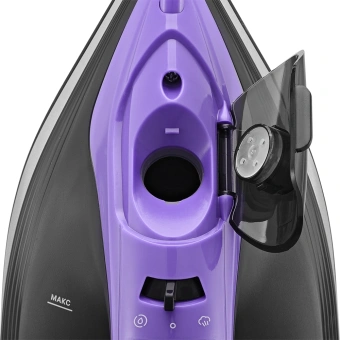 Утюг Kitfort КТ-2627 2200Вт фиолетовый/черный - купить недорого с доставкой в интернет-магазине