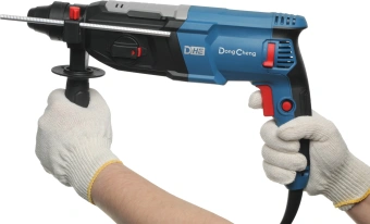 Перфоратор DongCheng DZC04-28 патрон:SDS-plus уд.:3.3Дж 820Вт (кейс в комплекте) - купить недорого с доставкой в интернет-магазине