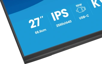 Монитор Iiyama 27" ProLite XB2797QSNP-B1 черный IPS LED 1ms 16:9 HDMI матовая HAS Piv 1000:1 350cd 178гр/178гр 2560x1440 DP 2K USB 9.7кг - купить недорого с доставкой в интернет-магазине