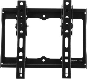 Кронштейн для телевизора Hyundai GL-T1 черный 15"-48" макс.25кг настенный наклон - купить недорого с доставкой в интернет-магазине